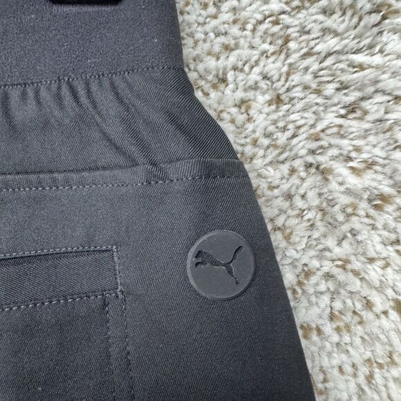Puma Golf Shorts Women's Small Pounce Bermuda Way 1 Stretch Black UPF50+ New - Picture 7 of 12